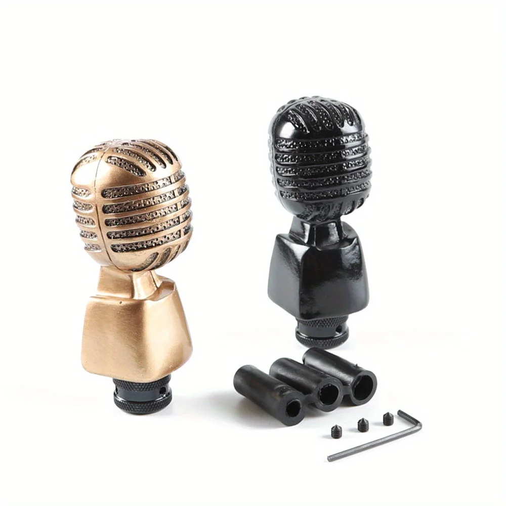 Microphone Gear Lever Personalized Universal Microphone Gear Lever Wave Stick Head