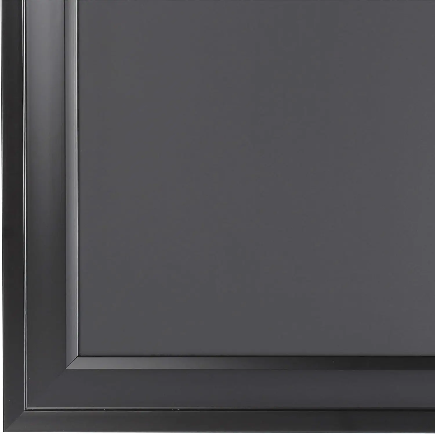 سبورة مغناطيسية مؤطرة، 18.5 × 27.5 بوصة، سوداء - مثالية للمكتب المنزلي أو المطبخ