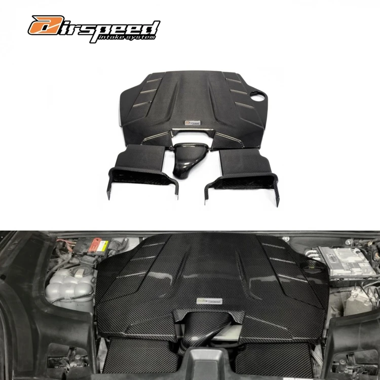

Cold Air Intake System High Strength and Light Weight Dry Carbon Fiber Air Intake System for Porsche Cayenne 9YO 3.0T