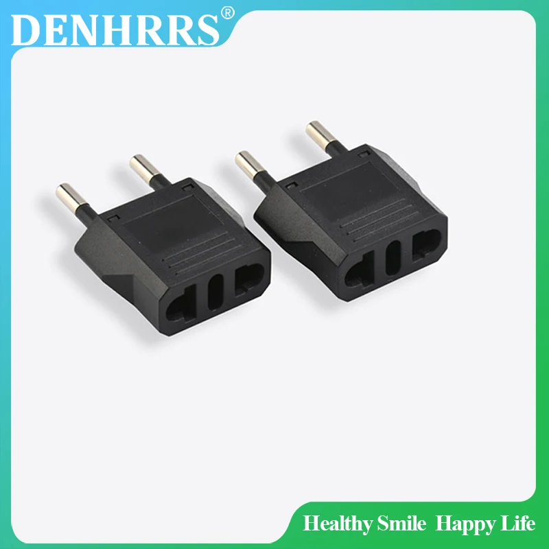 1 قطعة أداة تقويم الأسنان آلة معالجة الضوء قابس مهايئ أبيض/أسود