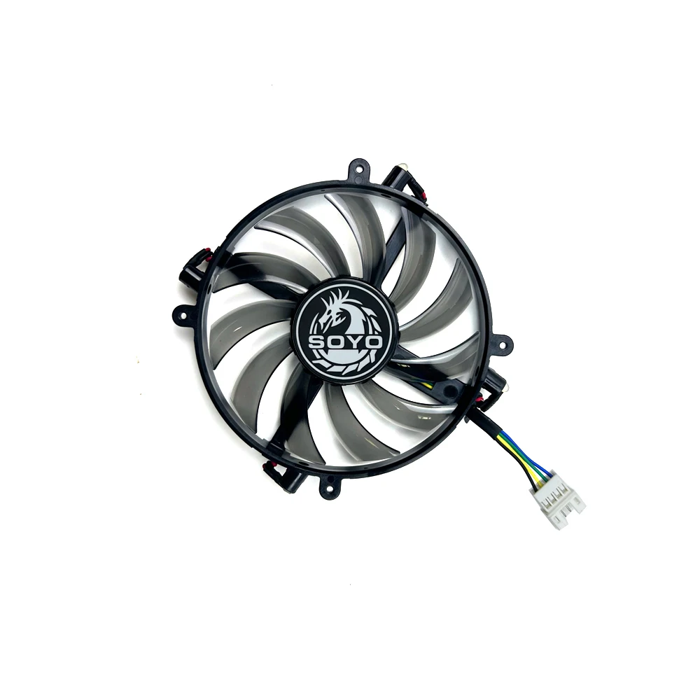 Wentylator chłodzący 4pin FD7010H12D GTX1070TI GPU FAN dla SOYO PNY GTX1070TI 1080 XLR8 wentylatory karty graficznej dla graczy