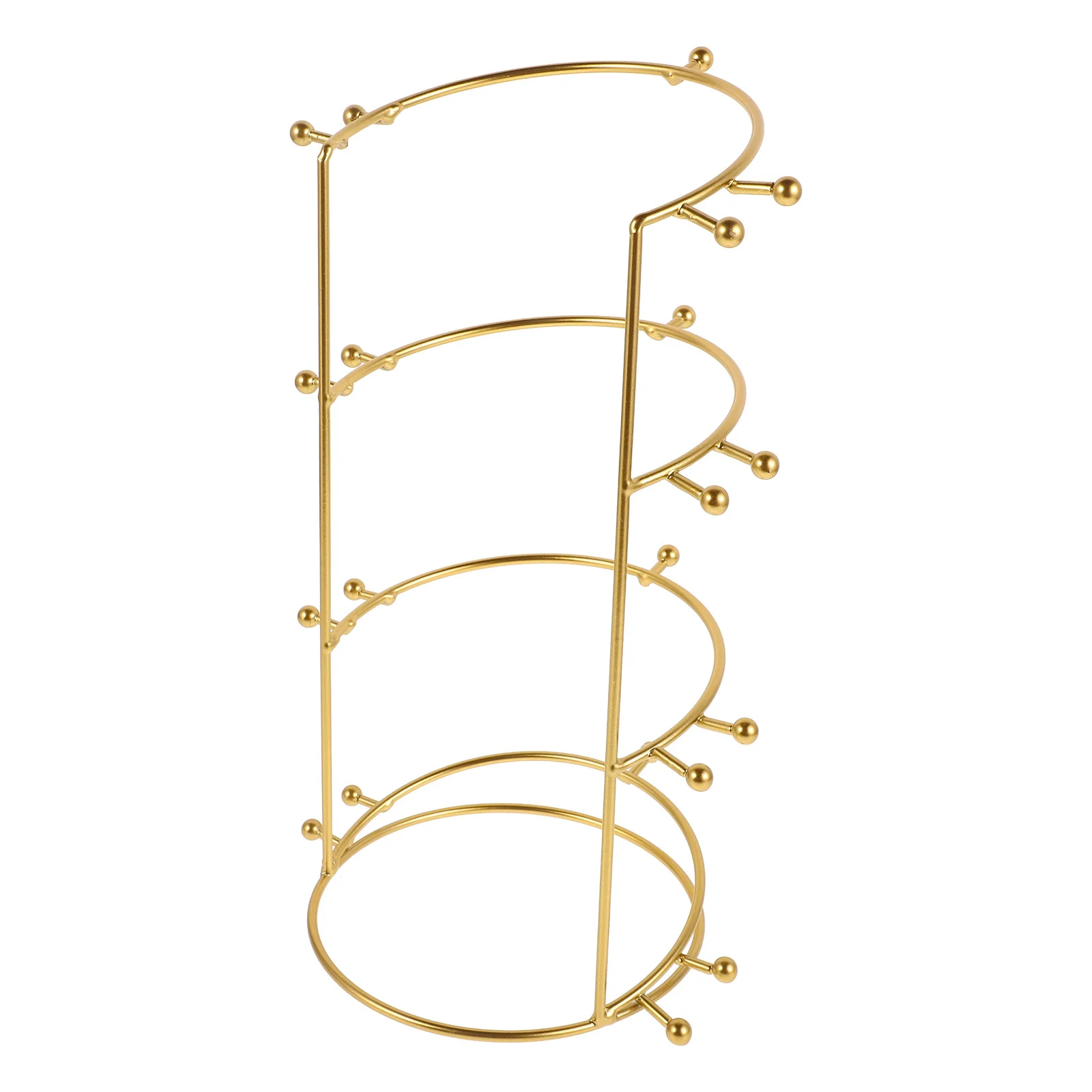 Bride Crown Display Stand Metal Robust Tiara Holder Headband Storage Rack for Live Streaming Desktop Crown Display Stand