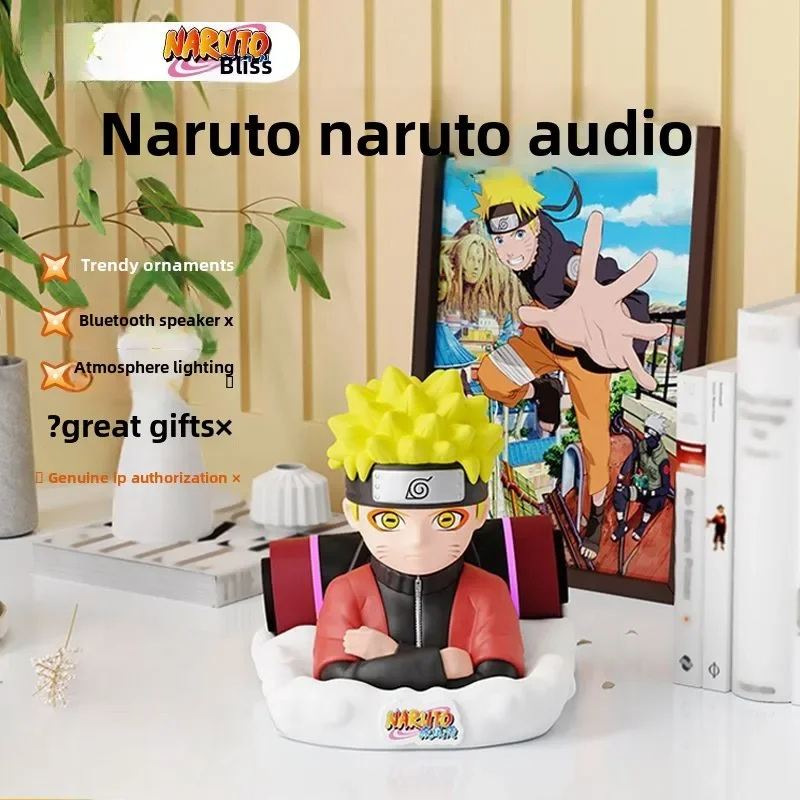 Naruto New Naruto Bluetooth High Quality Speaker Creative and Practical Desktop Decorative Ornament Birthday Gift Wholesale