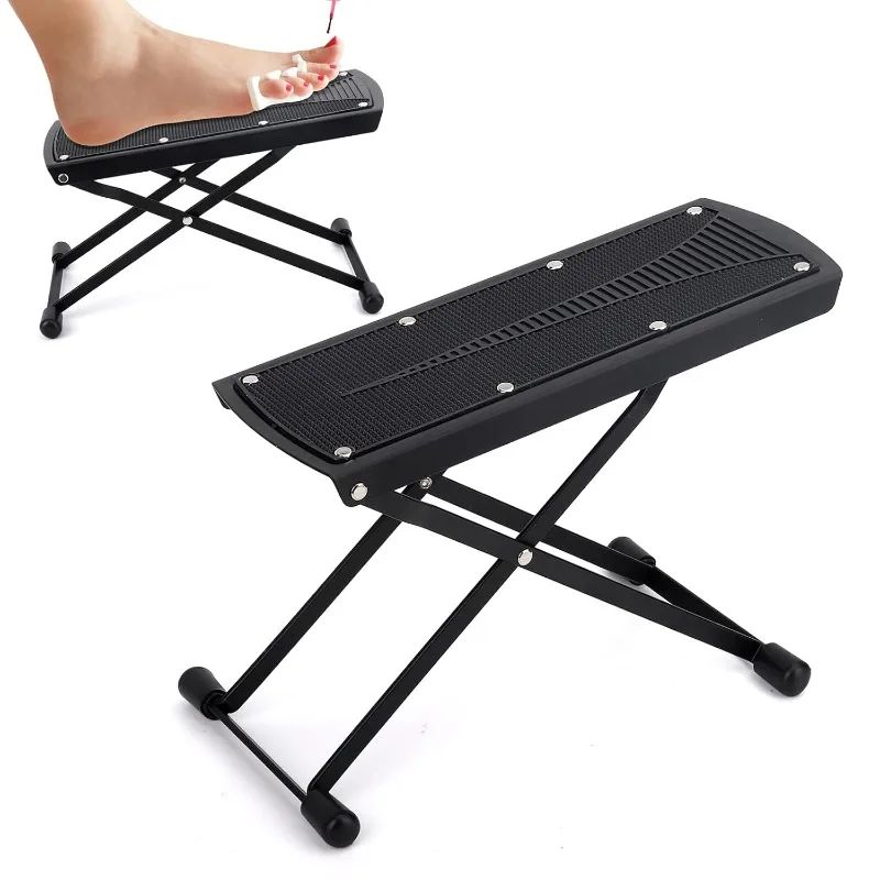 Pedicure Foot Rest, Non-Slip Home Beauty Footrest for Easy-at Pedicures, 6 Heights Adjustable Shower Rest Shaving Legs Treat