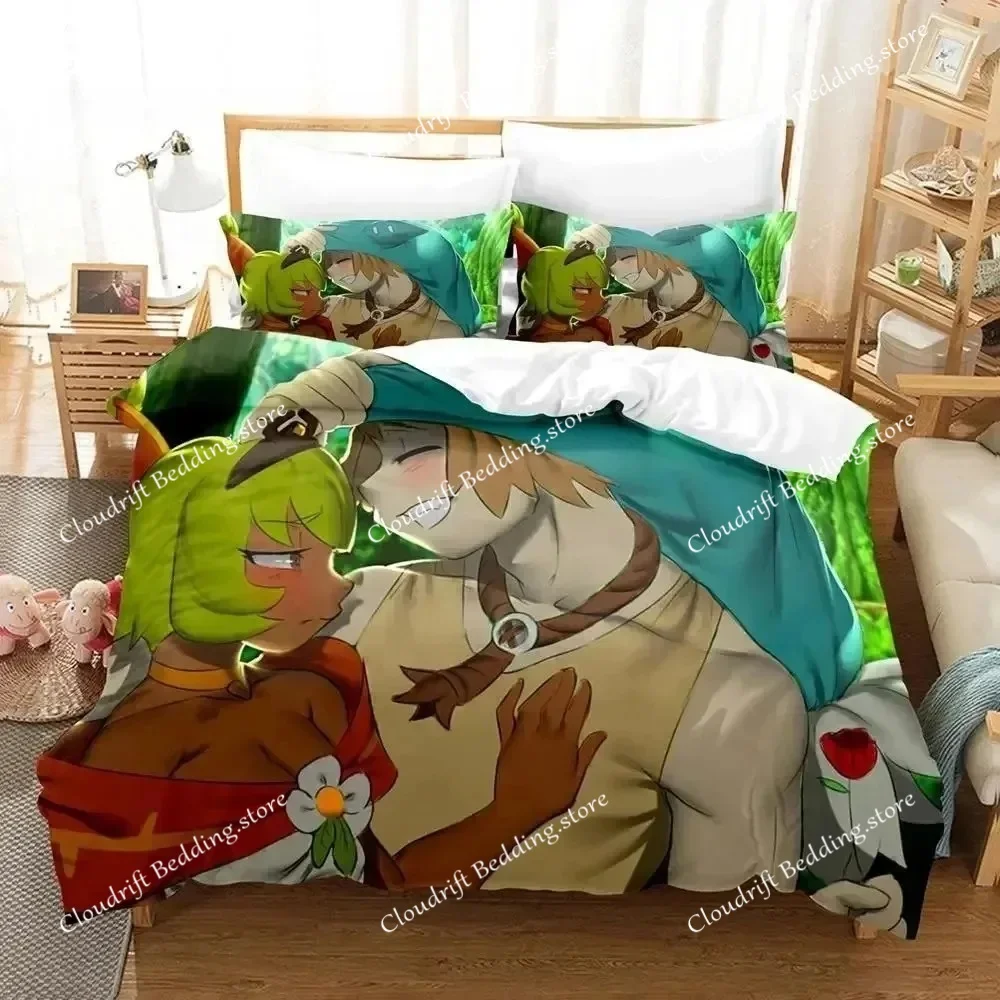 New Wakfu Bedding Set Single Twin Full Queen King Size Bed Set Adult Boys Bedroom Duvet cover Sets Wakfu 3D Print bed sheet set