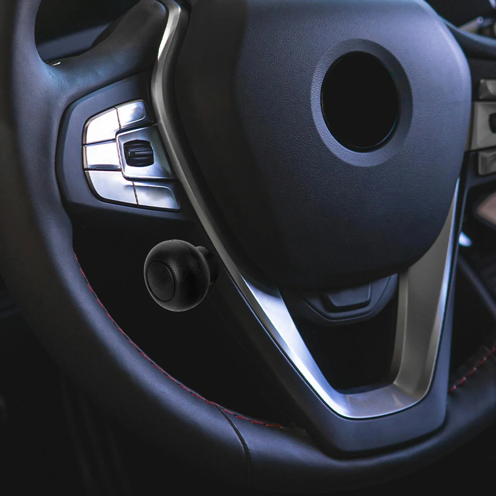 

Steering Wheel Knob 8mm Diameter Compact Design Enhanced Control Durable Tractor Forklift Spinner Plastic Knobs Truck Car
