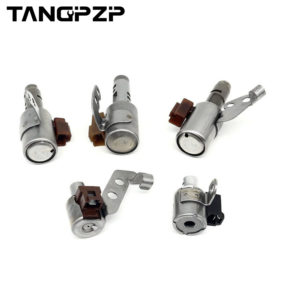 

Tangpzp U140e U240e U140 U241 Original -transmission Solenoid 5pcs/set For Toyota Solara Celica Rav4 Camry Lexus Es300 Rx300