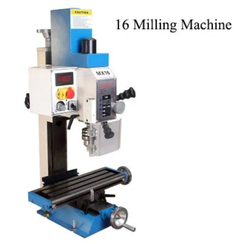 

Оптовая продажа: Горизонтальный фрезерный станок 220В, модель 16, для обработки металла, сверления и токарной обработки