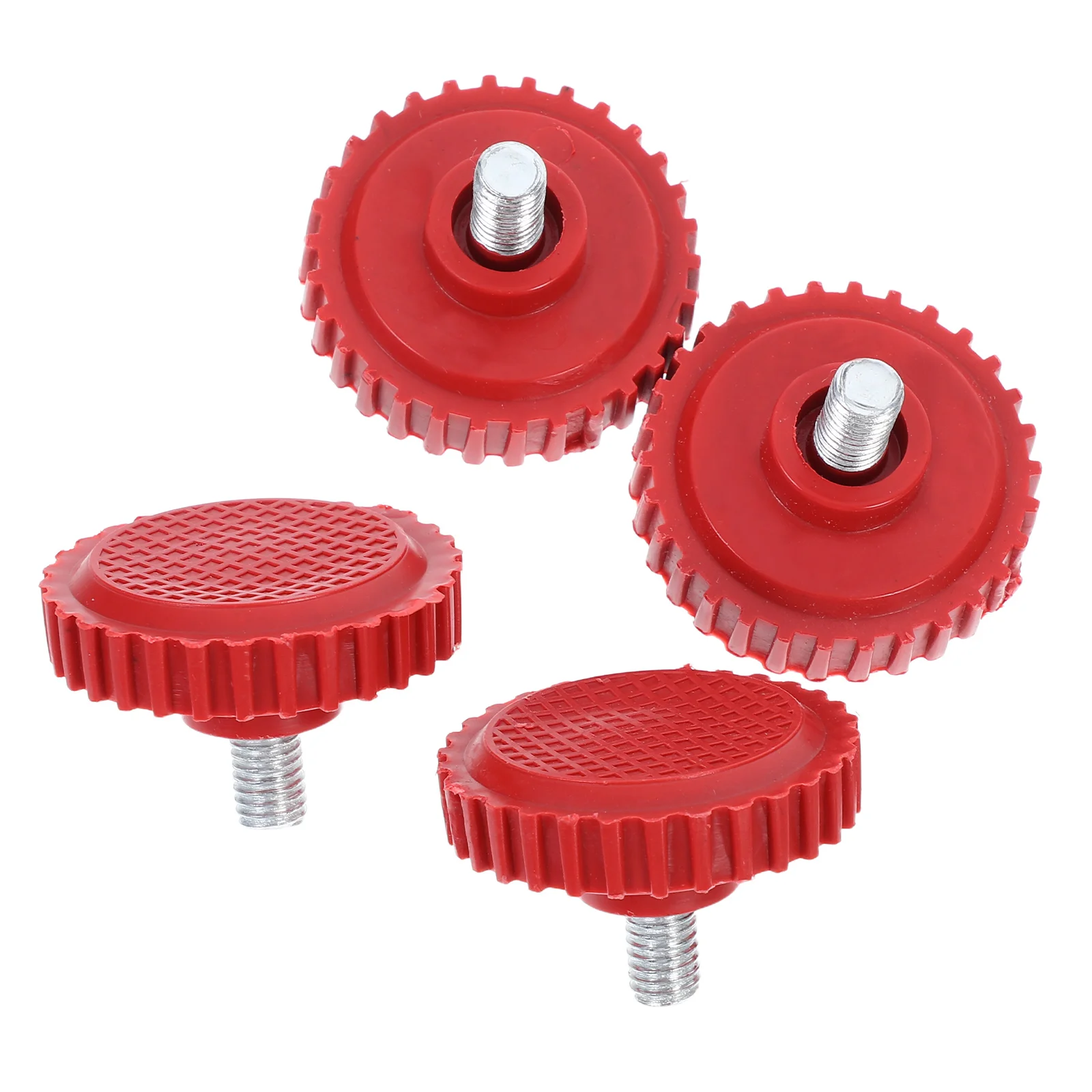 

4 Pcs Electronic Scale Foot Pad Durable Plastic Screw in Supports Stable Reliable Antislip Weighing Pad Bathroom Scale