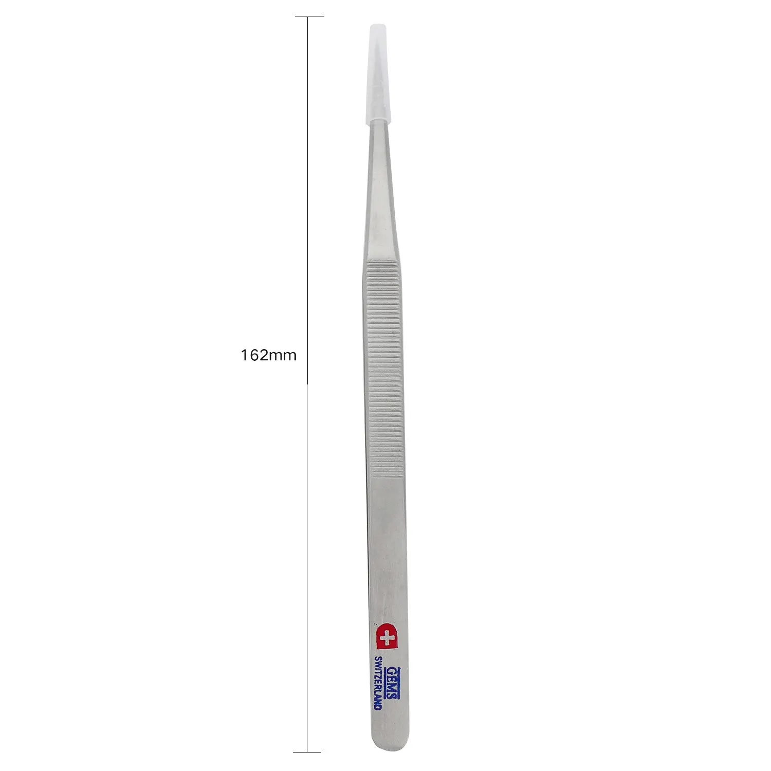 Imagem -02 - Extra Longo Pinças Diamante Curvo Dica Pedra Pedras Preciosas Strass Acrílico Picking Tool Fazendo Jóias Artesanato Aço Inoxidável