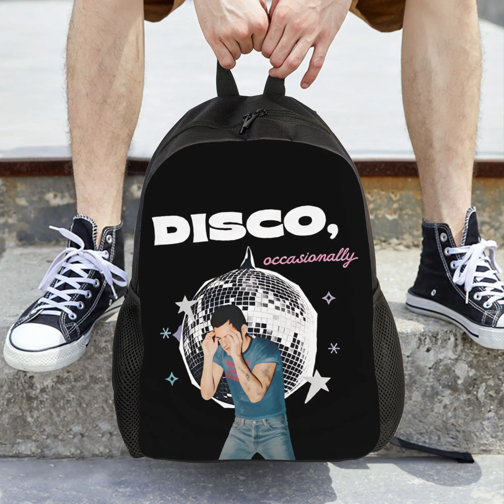 

Kiss All the Time Backpack Harrys Styles 2026 Leisure Backpacks Boy Girl Travel Large School Bags Design Rucksack
