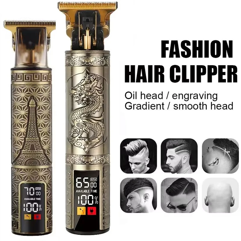

T9 Cordless Electric Hairber Shaver Hair Trimer Home Appliances Travel Barber Razors Shaving Machine for Men Trimmer Man
