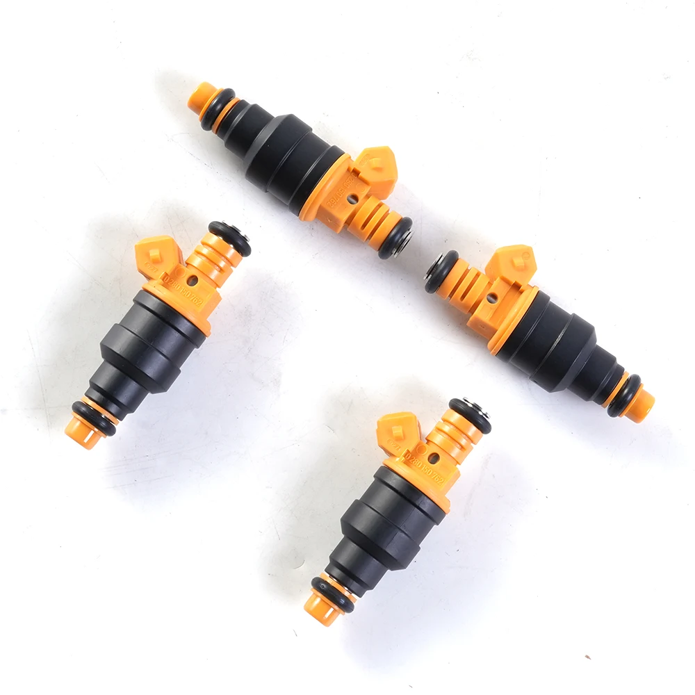 4 قطعة حاقن الوقود 0280150762 لفولفو 240 244 245 740 745 760 780 940 960 بيجو 405 505