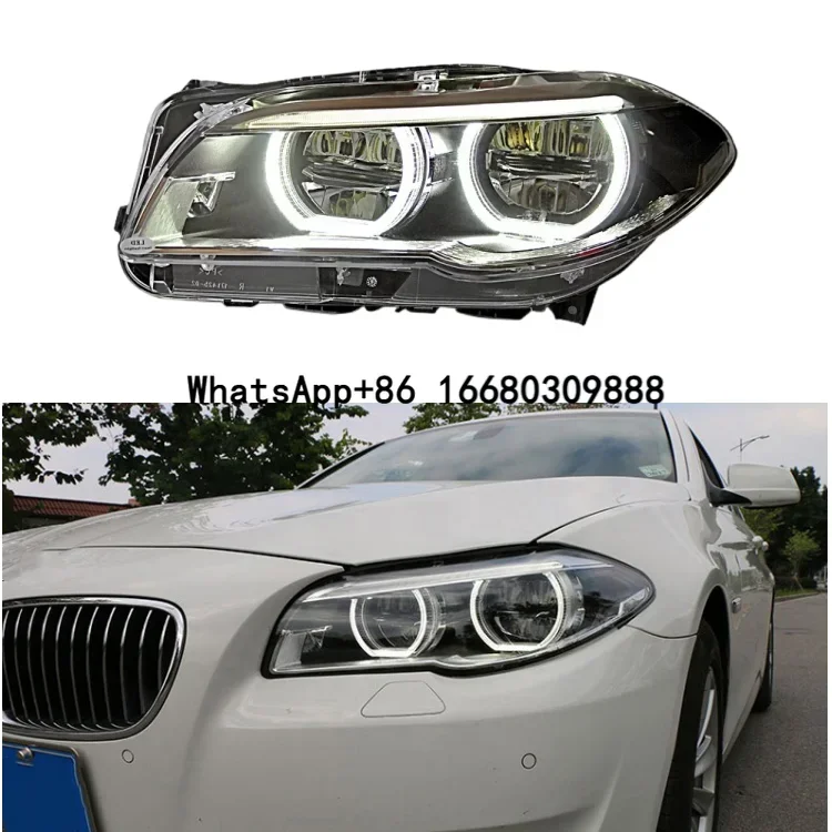 

LED F10 Headlight for F10 Headlights Eu Upgraded To 5 Series Angel Eyes LED Daily Running Lights