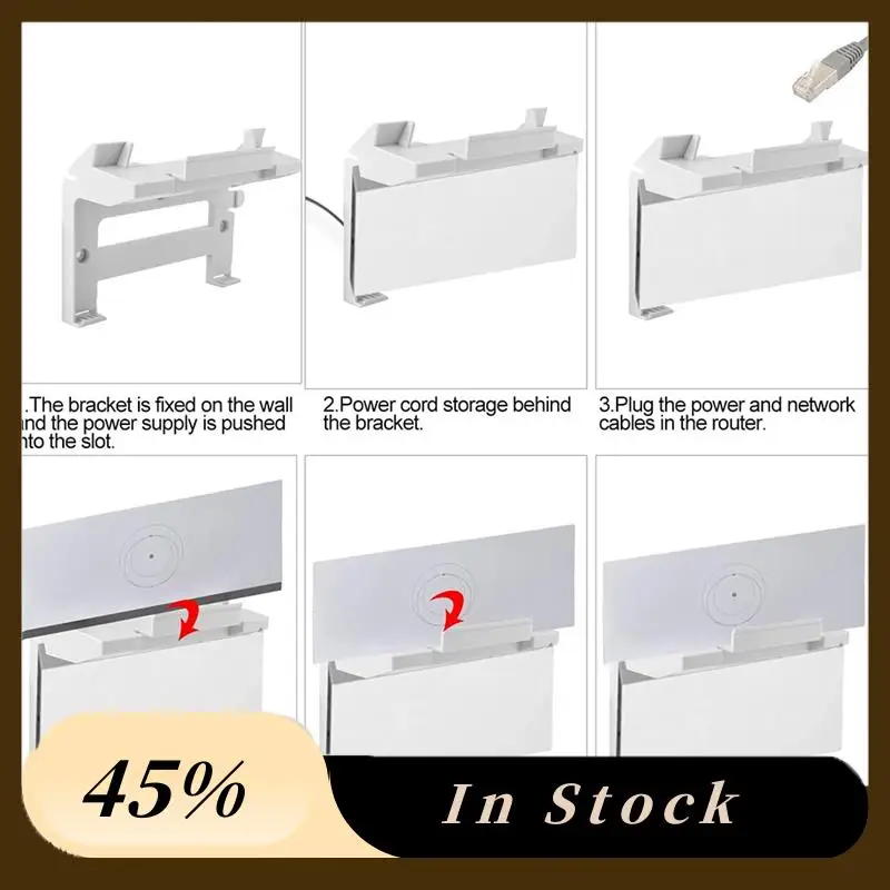 

Верхнее крепление A60Z для Gen 3, кронштейн для маршрутизатора, пластиковый настенный монтажный комплект для маршрутизатора, аксессуары для маршрутизатора V3 и Gen 3