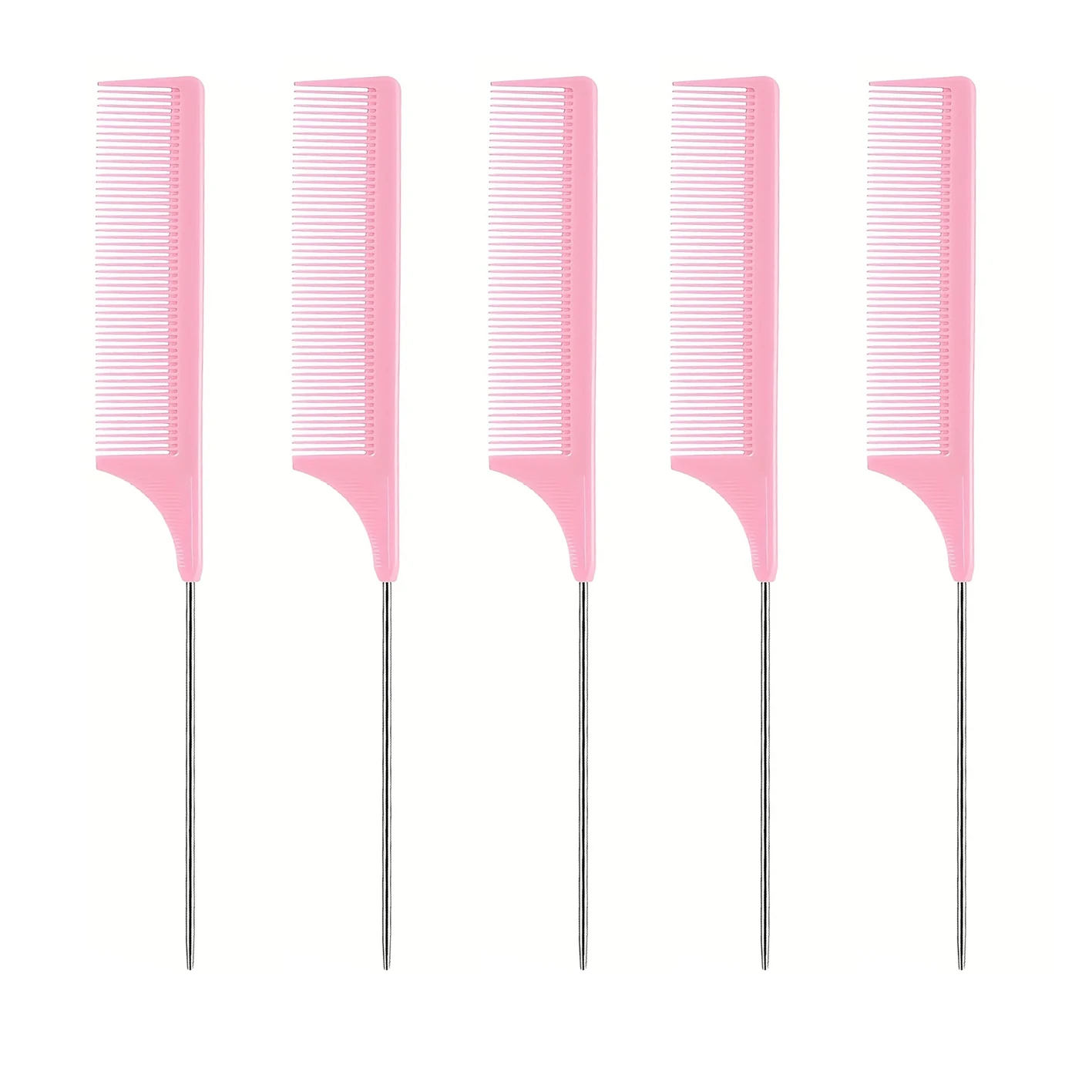 Professional Stainless Steel Hair Tail Combs for Styling