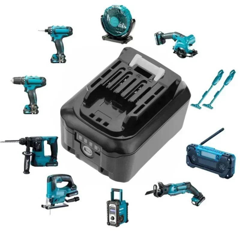 Batería de iones de litio de 12 V, 6,0 Ah para Makita BL1016 BL1021B BL1041B, repuesto para herramientas eléctricas Makita 12 V CXT.