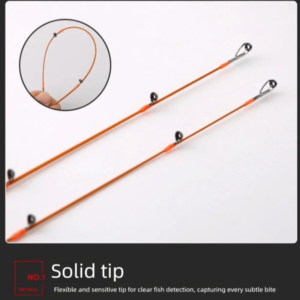 4 أقسام الغزل الصيد رود الغزل UL قوة الصب الصيد رود المحمولة ألياف الكربون قصبة صيد خشبية #5