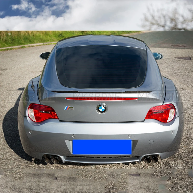 2005 2006 2007 2008 E86 Carbon Fiber Rear Wing Lip Spoiler For BMW Z4 E86