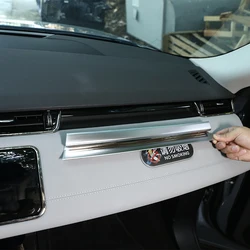 For Land Rover Range Rover Evoque L551 2020 Car Center Console Dashboard Panel Trim Sticker ABS Instrument panel protection kit