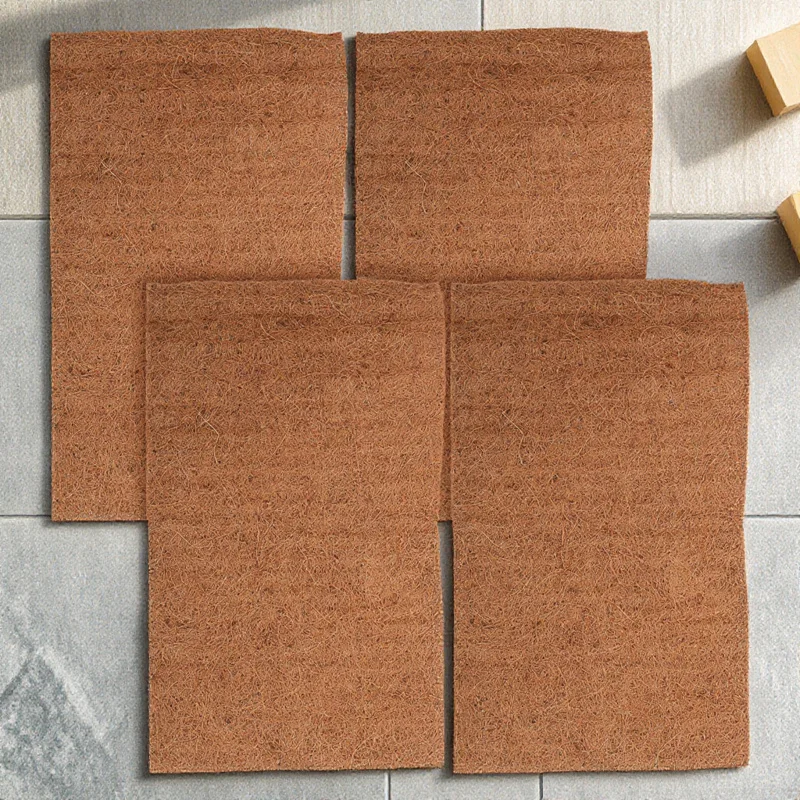 4개입 닭장 둥지 패드 코코넛 섬유 쉽게 청소 가능한 논슬립 디자인 부드러운 소재 세탁 가능 재사용 가능한 둥지 매트