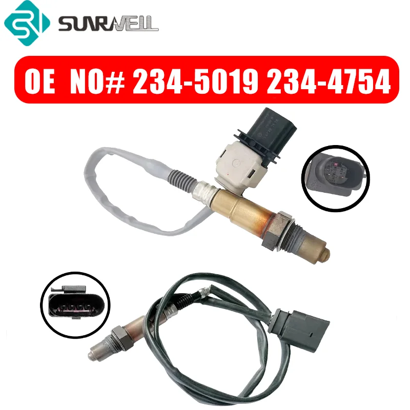 

2pcs 234-5019 234-4754 Upstream&Downstream Oxygen Sensor For Audi A4 A5 A6 Allroad Q5 2.0L 2011 2012 2013 2014 2015 2016 2017