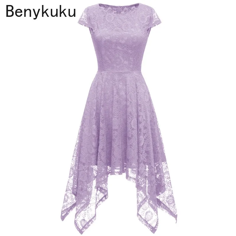 

Vintage Irregular Holiday Lace Prom Party Dresses Women Summer Outfit Elegant Short Sleeve Clothing 2025 Sweet Fairy Long Dress