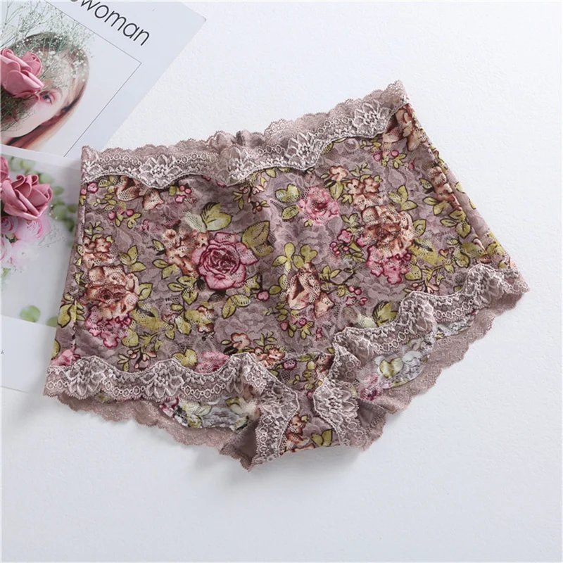 High Quality Hollow Out Flower Women\'s Briefs Sexy Lingeries Plus Size 6XL Underwears Short Thin Shaper Female Panties