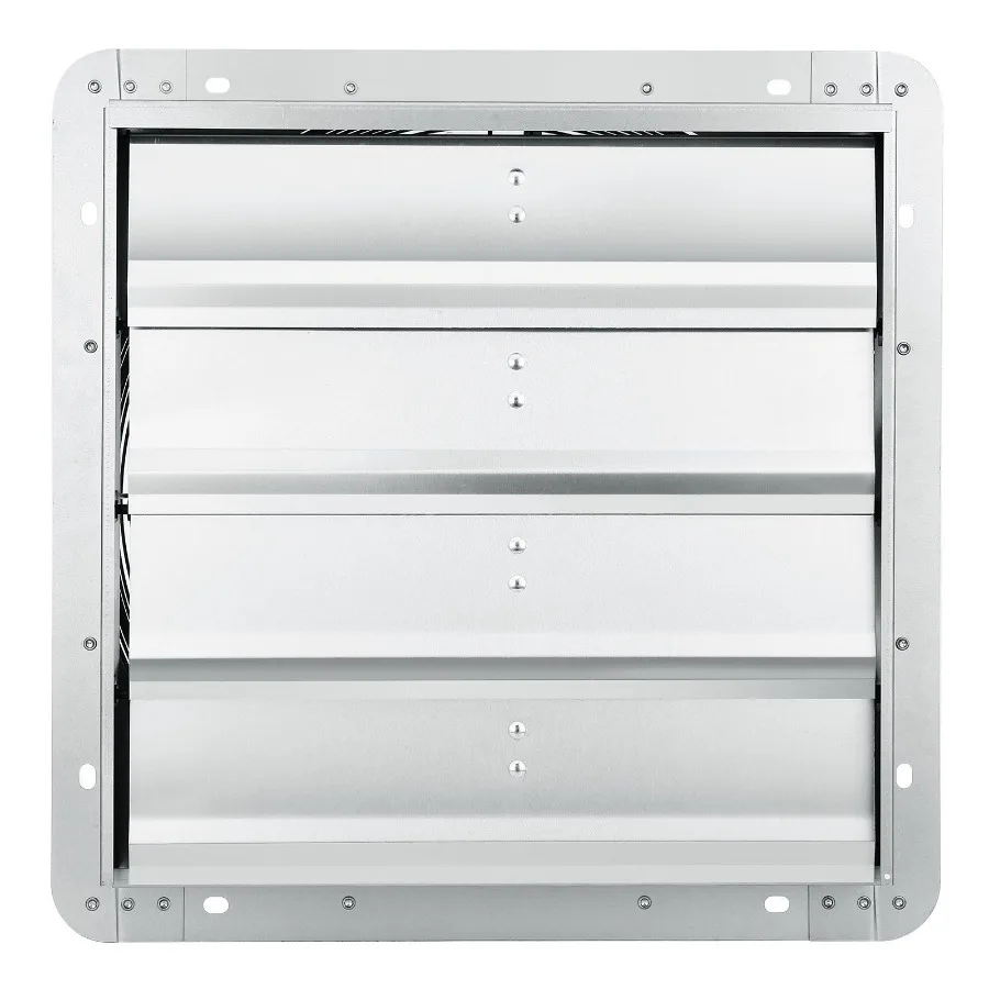 

16'' Shutter Exhaust Fan Highspeed 2000 CFM Aluminum Wall Mount Attic Fan with ACmotor Ventilation and Cooling for Greenhouses