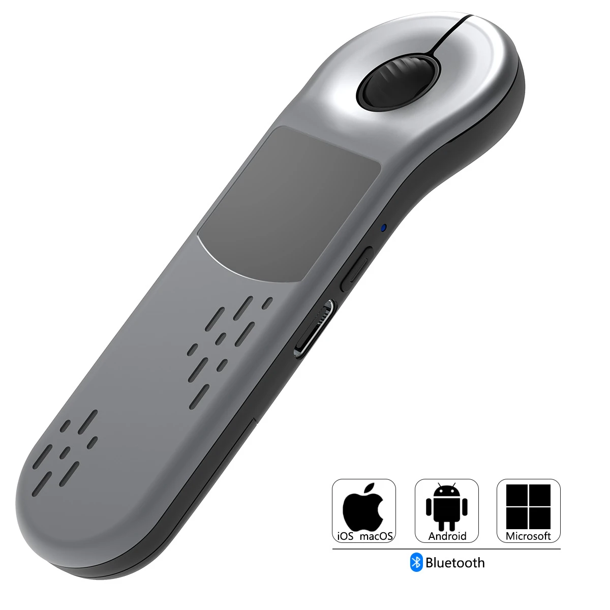 Laser Handle Mouse Rechargeable 2.4G Bluetooth Dual-mode Touchpad Function Laser Function Speech Turn pages Remote Pen Lazy Mice