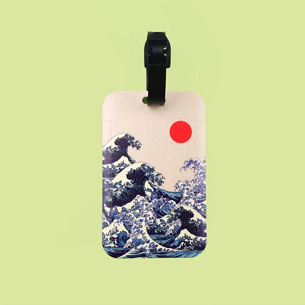 Creative Luggage Tags Inspired by Van Gogh's Art, the Perfect Travel Accessory. Includes One Portable Identification Tag Suitable for Your Luggage.