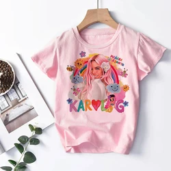 Clothing Kid T Shirt Manana Sera Bonito Karol G Bichot Children T-shirt Kids Clothes Tshirt Tops Tee Boys Girls Tee Baby Tops