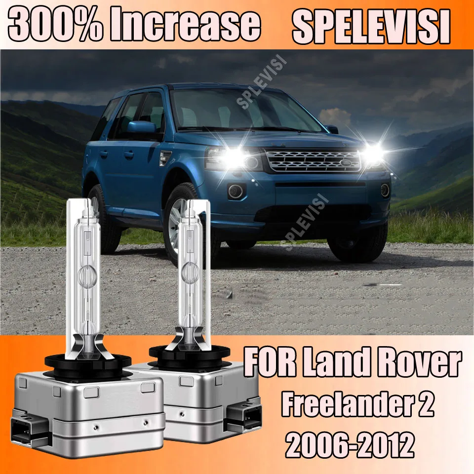 

Plug And Play D1S Ксеноновые лампы ближнего света 6000K HID белого цвета для Land Rover Freelander 2 2006 2007 2008 2009 2010 2011 2012