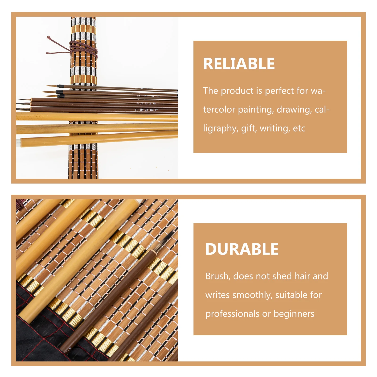 مجموعة واحدة من فرشاة الخط الصينية لقلم الرسم بالألوان المائية فرشاة فنية لوازم المبتدئين قلم الرسم الصيني