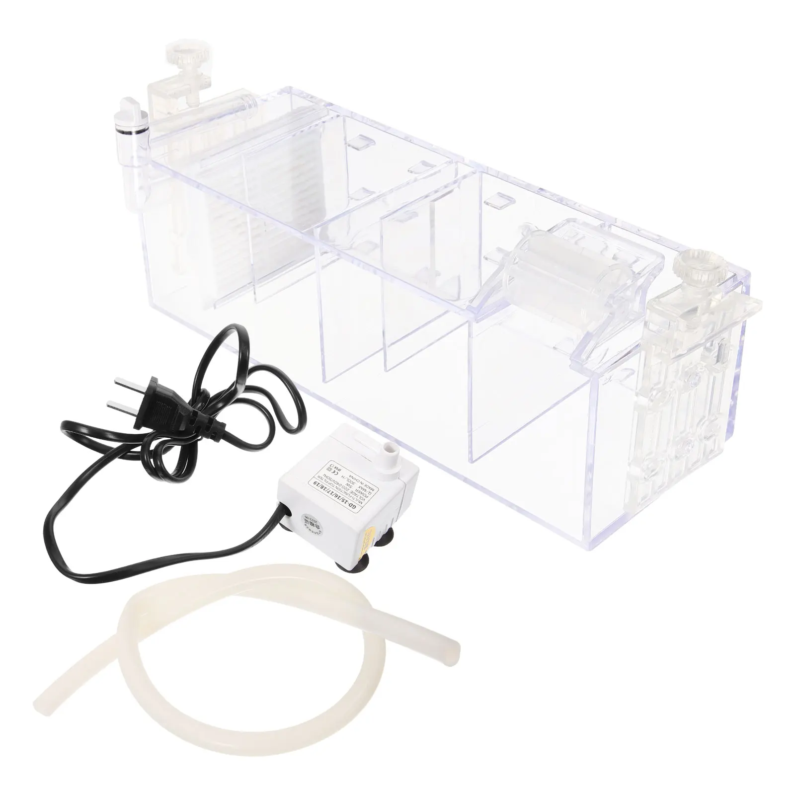 

1Set Aquarium Filter Box Acrylic Transparent Fish Tank Filtration Box Water Purification Hanging Filter