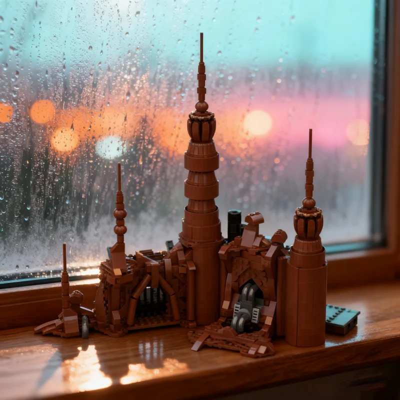 

1104pcs MOC TUNNELS Star Battle Model Building Blocks Construction Christmas Gifts DIY Toys Creative Idea Education Kids