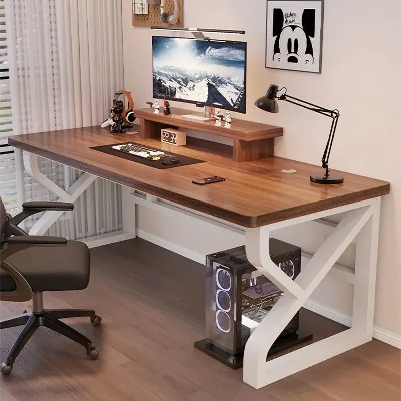 

Solid Wood Computer Desk Desktop Desk Student Study Table Bedroom Home Desk Small Apartment Simple E-sports Table