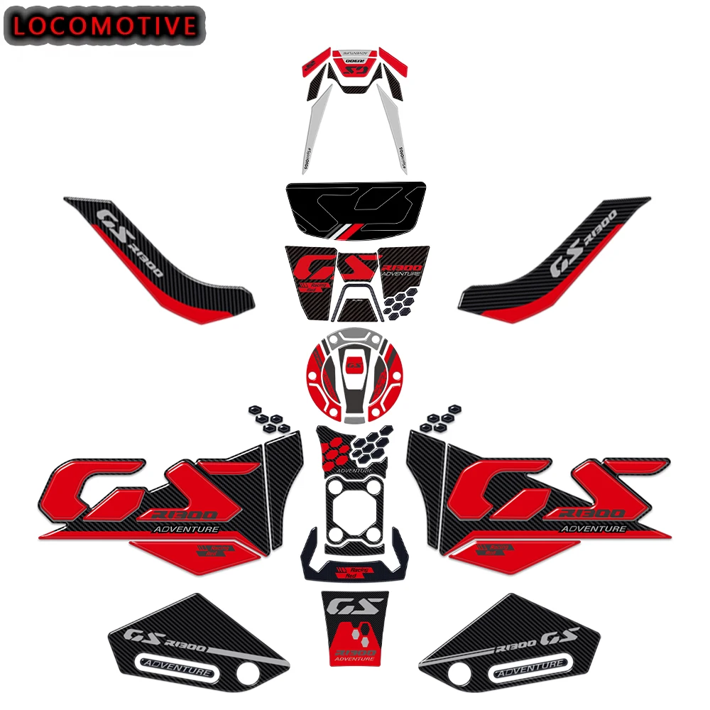 

Для BMW R1300 GS ADV R1300GS приключенческий мотоцикл 3D полимерная наклейка защита полный комплект защита бака