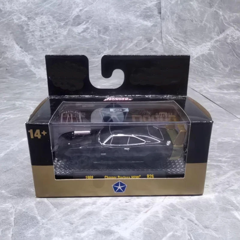 1/64 Scale 1969 Charger Daytona HEMI Simulation Alloy Car Model Static Display Collectible Toy Gift Souvenir Decoration