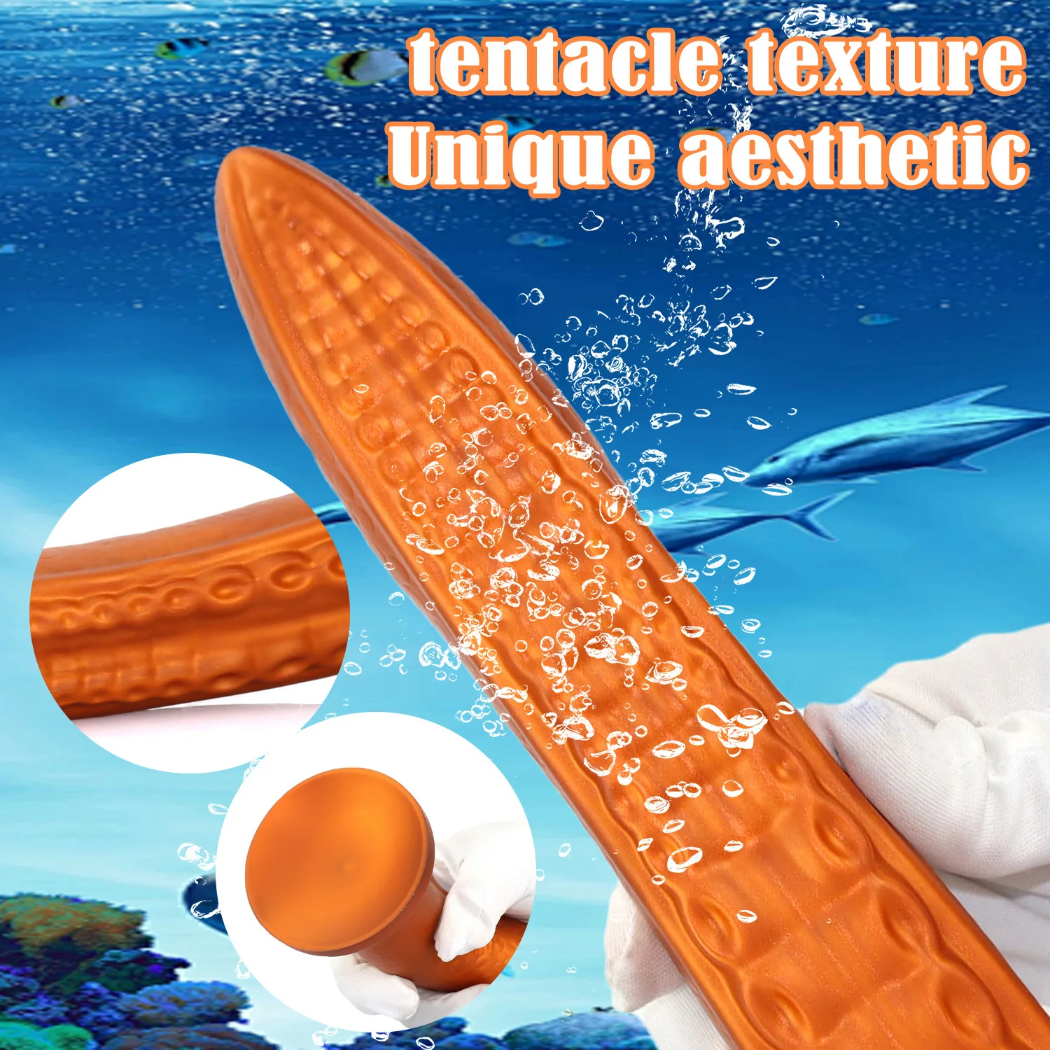 silicone octopus shaped phallus anal dilator backyard butt plug stick chrysanthemum masturbator adult sex toys