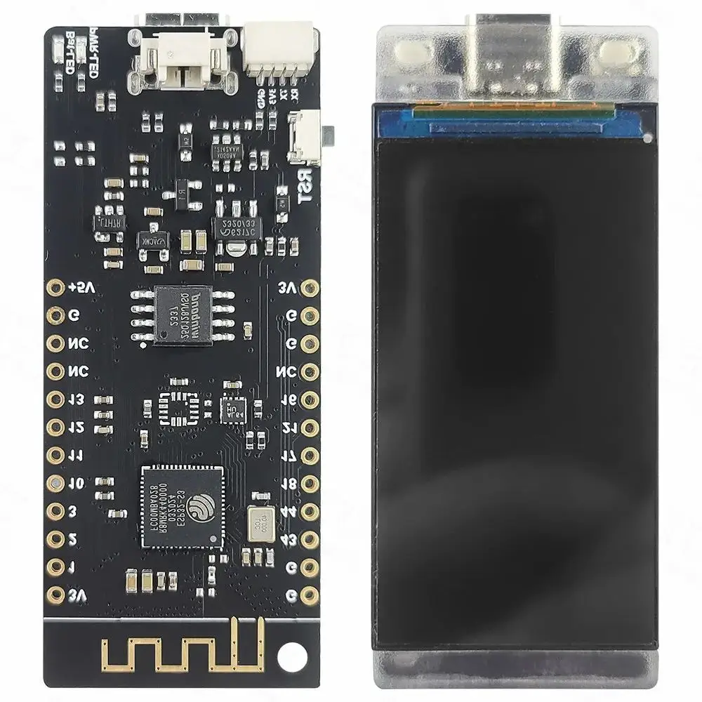 ESP32 S3 Development Board with 1.91 inch IPS LCD Display 170*320 Battery Port ESP32-S3 Wifi Module Learning Program MCU Type-C