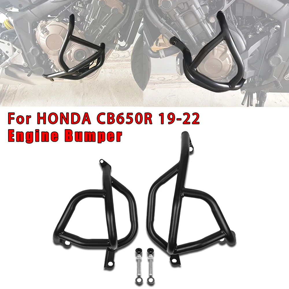

Engine Bumper For HONDA CB650R CB 650R 2019-2022 Motorcycle accessories Crash Guard Bar Frame Chassis Fall Protection Protector