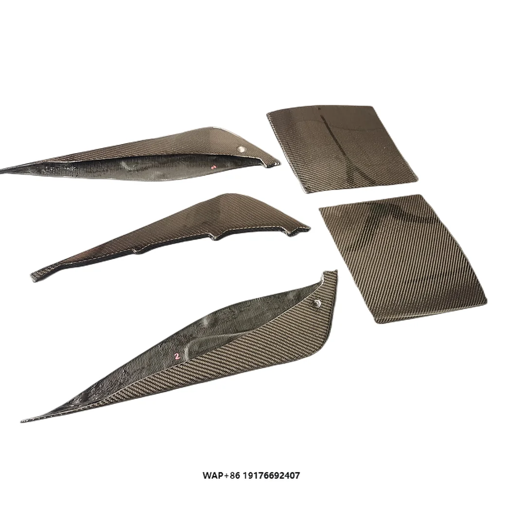 Material de fibra de carbono para-choque traseiro, difusor de lábios, decoração para Ferrari Califórnia 2015, estilo de carro