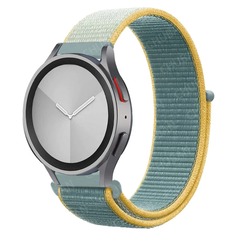 Nylon-Schlaufenband für Samsung Galaxy Watch 6/5/pro/4/Classic/active 2 43-47-44 mm 20 mm/22 mm Sportarmband Huawei GT 4/2/e/3 Armband