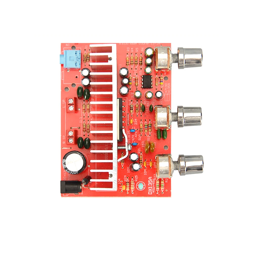 

DC12V 50W Car DIY Stereo Dual Channel High and Low Frequency Adjustable Amplifier Board Audio Accessories