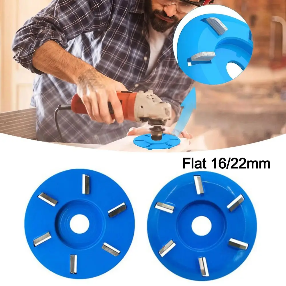 6 Teeth Wood Carving Disc Milling Cutter Woodworking Tool 16mm 22mm Arbor Bushing Tea Tray Cutting Disc Accessories