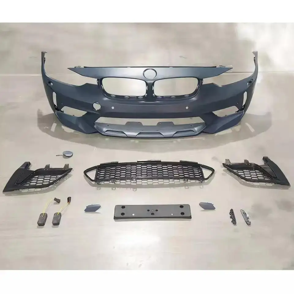 For  F30 Body Kit for Upgrade M3 Model Includes M3 Front Bumper Fenders Side Skirts Rear Spoilers in 6000k Color Temperature