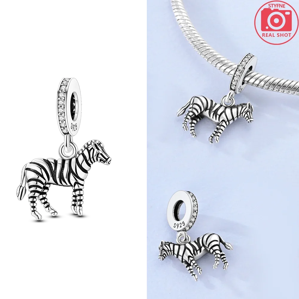 Silver Charms Beads Animal Designs for DIY Accessories