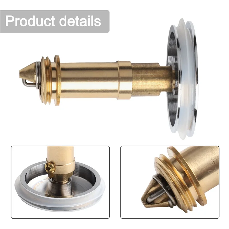 AA86 Wash Basin Bounce Drainage Filter Pure Copper Bounce Cover Up And Down Press Type Drain Device Filter