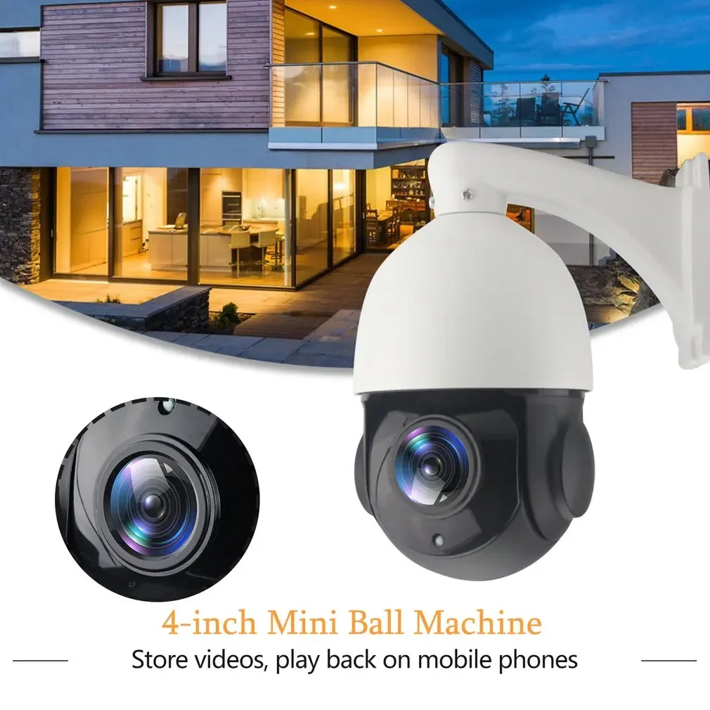 IP67 4.5 Inch PTZ POE Network Camera 5MP 4.7-94mm Optics Lens 30X Zoom Camera IP 2 Ways Audio 100m Night Vision Xmeye